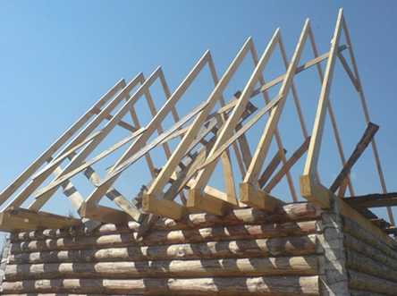 Как сделать двухскатную крышу дома своими руками