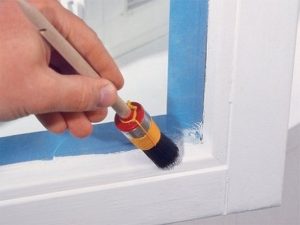Окраска деревянных окон