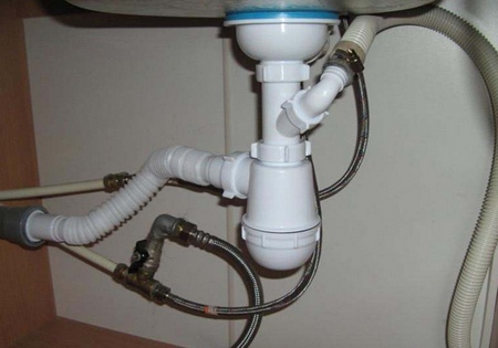 Как подключить стиральную машинку к канализации и водопроводу