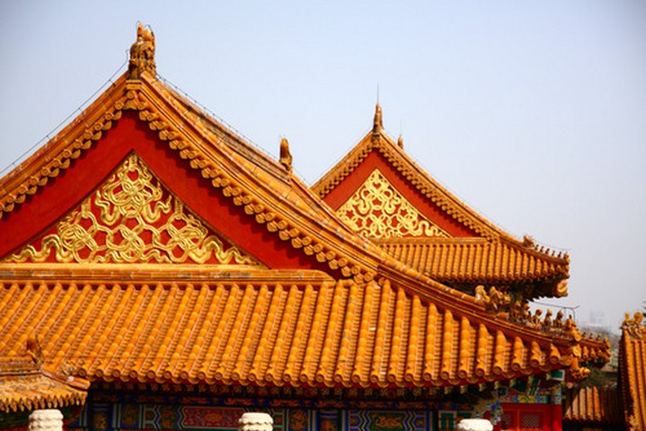 Конструкция китайской крыши