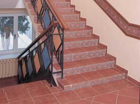Плитка для лестниц – особенности и требования к ней