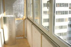 Утепление балкона - технология
