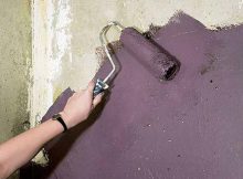 Покраска бетонных стен: материалы, инструменты и способы