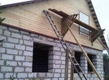 Расчет строительства дома из кирпича или шлакоблока