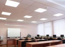 Светодиодное освещение в школах - преимущества использования