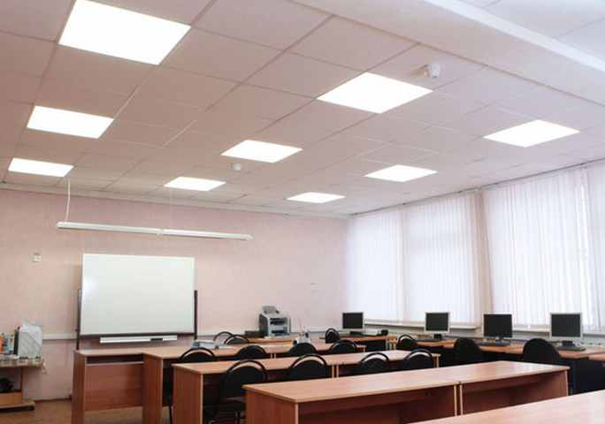 Светодиодное освещение в школах
