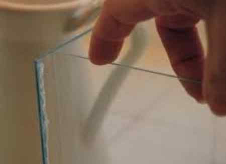 Как склеить стекло