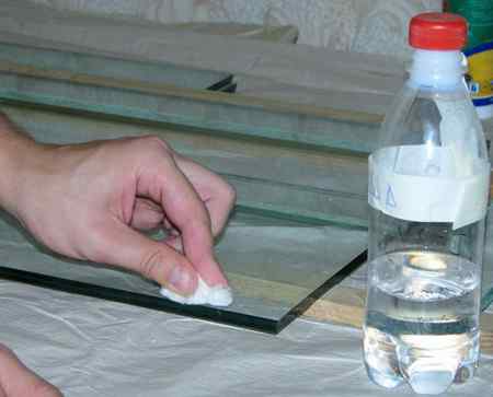 Как склеить стекло в домашних условиях