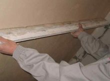 Штукатурка для потолка - состав и технология нанесения