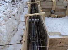 Заливка фундамента зимой – способы зимнего бетонирования
