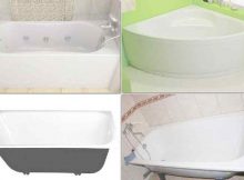 Виды ванн - какие ванны лучше: квариловые, акриловые, чугунные?