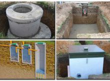 Устройство септика для местной канализации загородного дома