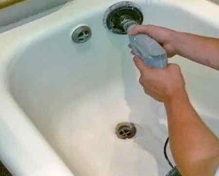 Восстановление эмали ванны своими руками