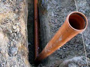 Глубина прокладки канализационных труб
