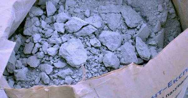 Как восстановить слежавшийся цемент