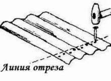 Как резать шифер без инструмента - болгарки, пилы и т. д.