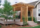 Как выбрать и установить перголу для террасы